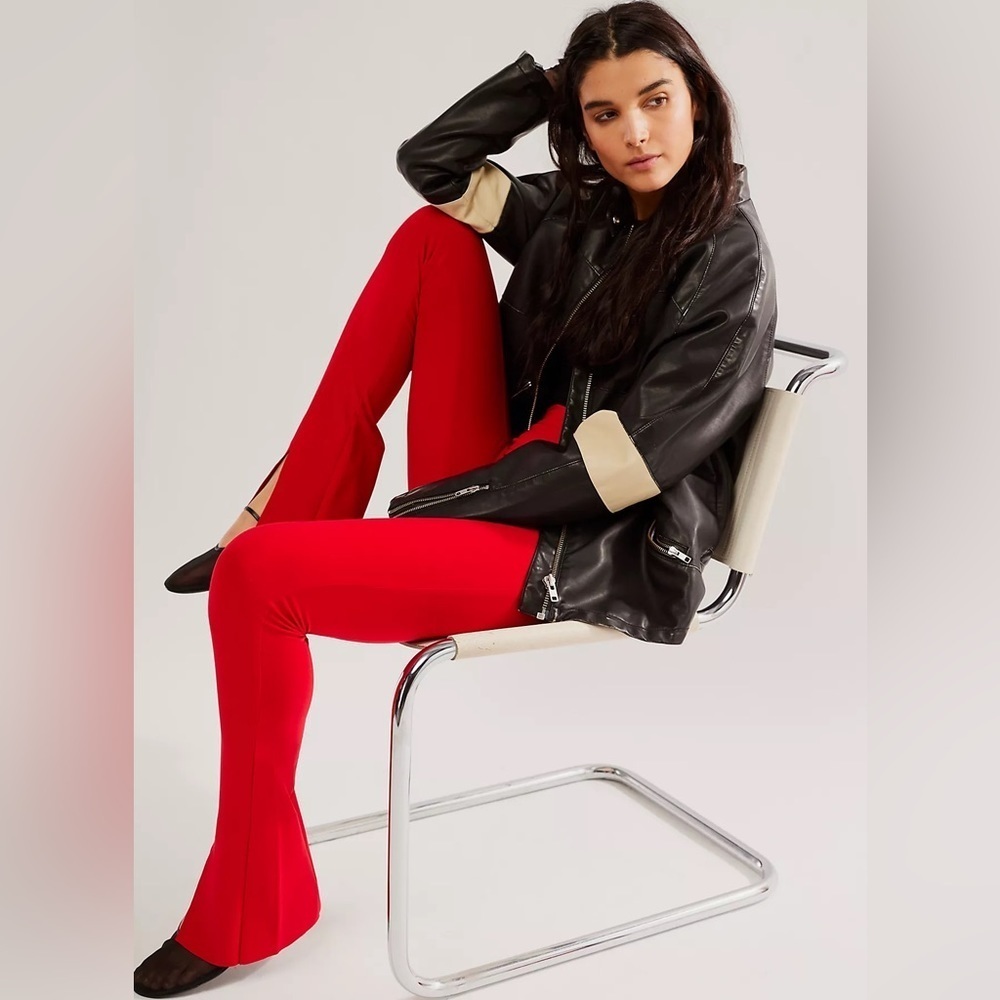 NWT Norma Kamali Spat Leggings